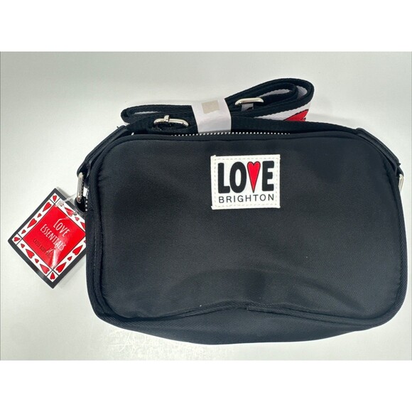 Brighton | The Love Essentials NEW Crossbody Bag | Adjustable Strap | Black | - Picture 1 of 9